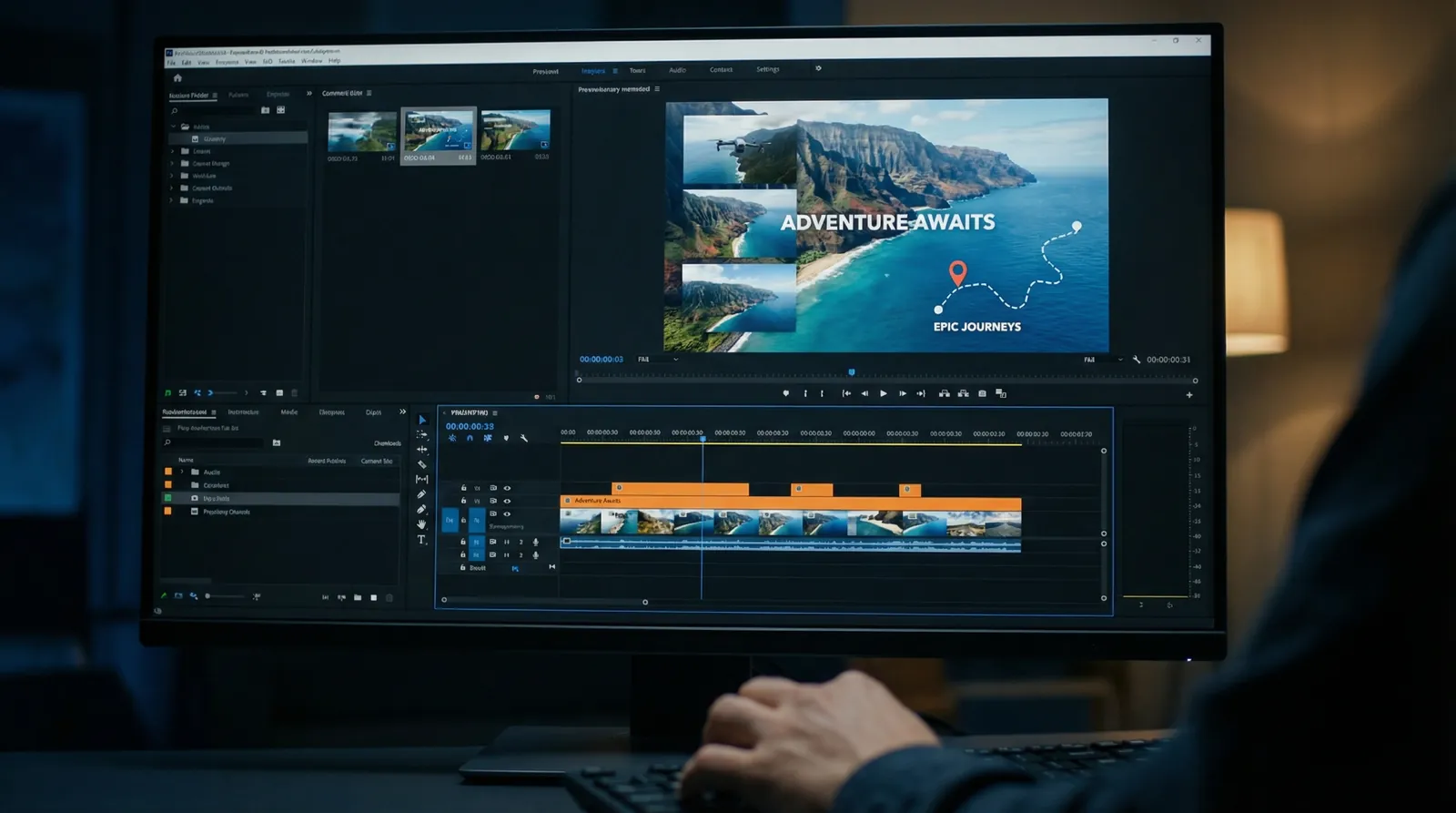 半岛体体育平台 旅行Vlog航拍模板